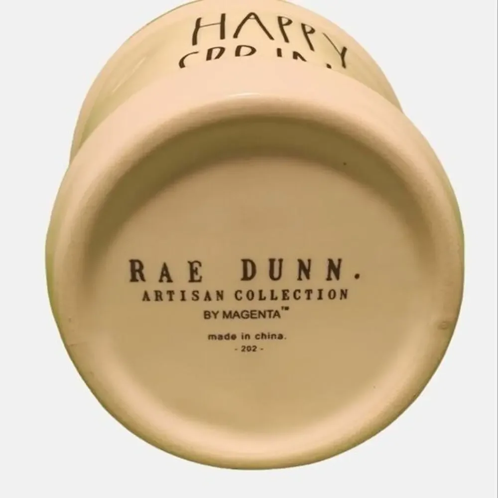 Rae Dunn Double Sided Happy Spring Planter with Chicken